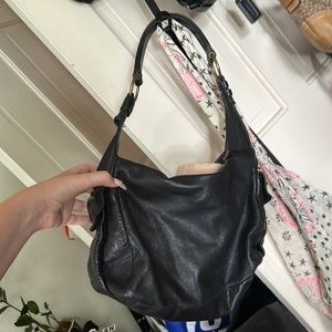 Miu Miu AUTHENTIC Vintage Black Leather Shoulder Bag